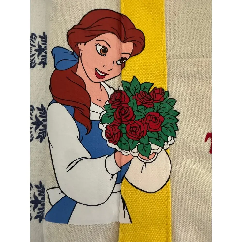 Disney Belle Double Sided Custom Made Trader Joes Mini Tote